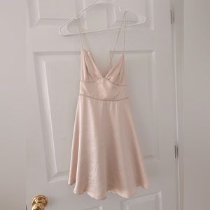 Champagne Boutique Mini Dress